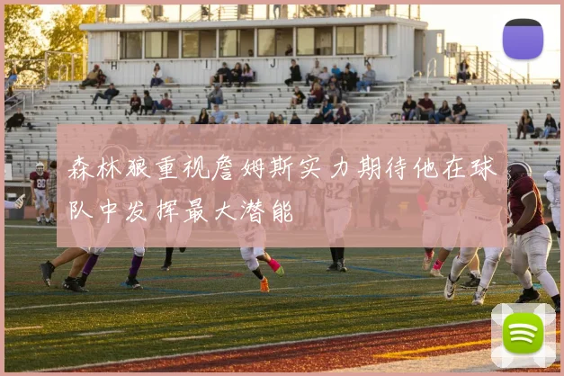 森林狼重视詹姆斯实力期待他在球队中发挥最大潜能